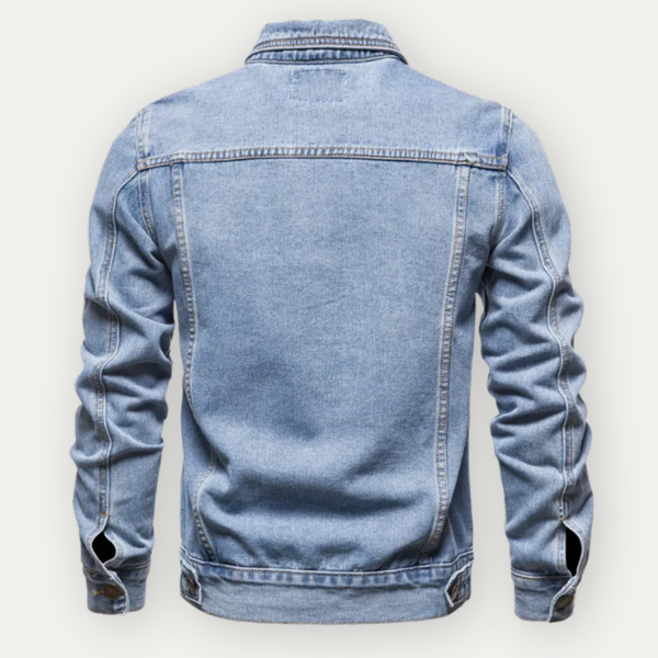 Navy London Brent - Denim Jacket For Men