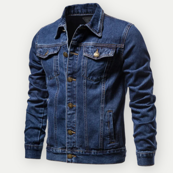 Navy London Brent - Denim Jacket For Men