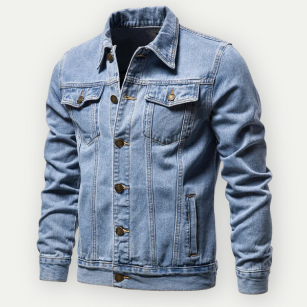 navy london Brent - Denim Jacket for Men