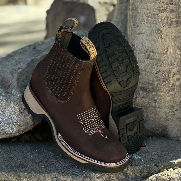 Navy London Dallin - Unisex Cowboy Boots