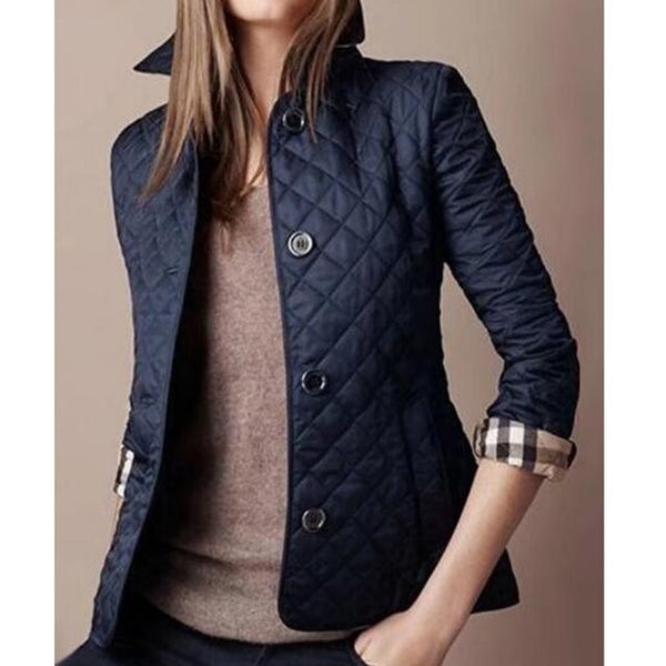 Navy London Daniela - Refined Silk Jacket