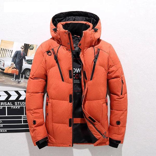 navy london Deman - Mountain East Down Puffer Jacket