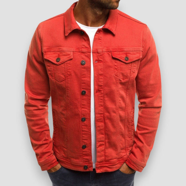 Navy London Finlay - Classic Denim Jacket