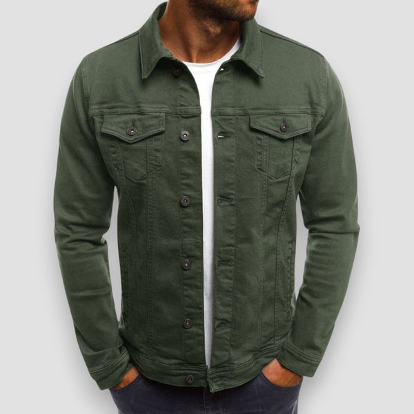 navy london Finlay - Classic Denim Jacket