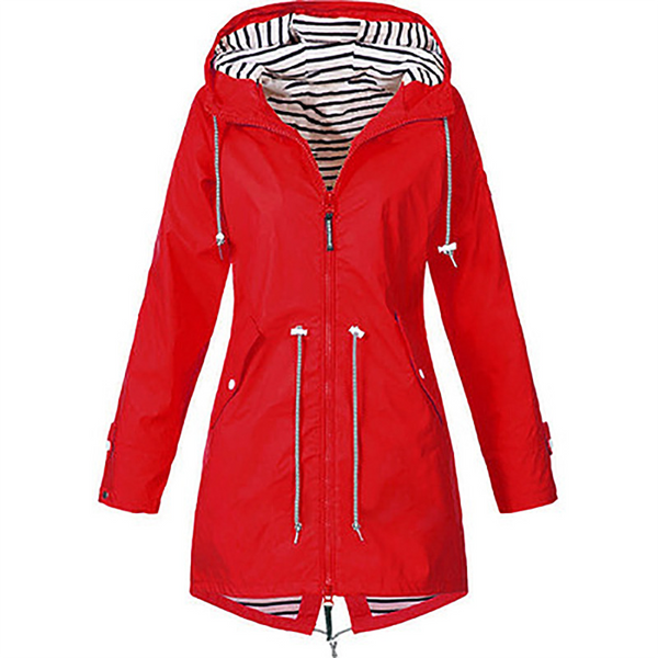 Navy London Glayda - Waterproof Rain Jacket