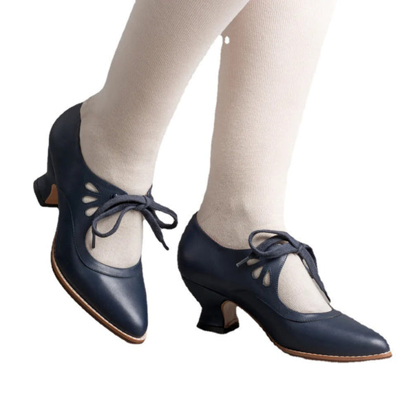 Navy London Helena - Orthopedic High Heels