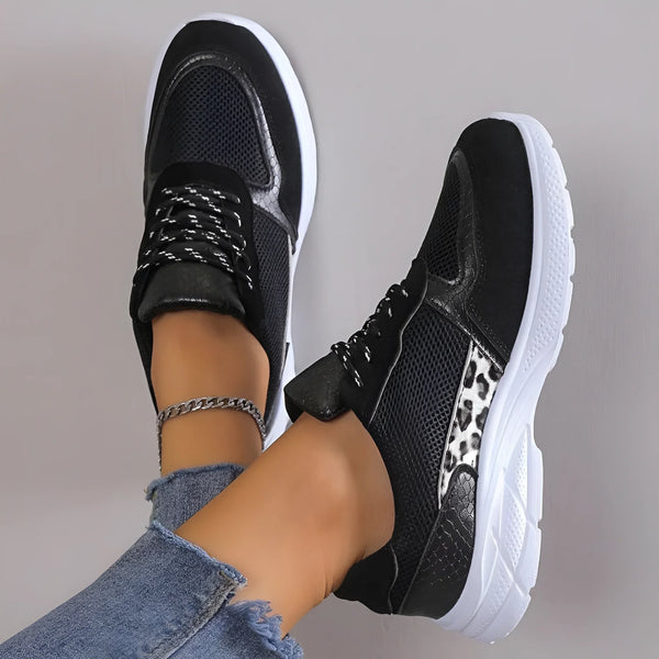 Navy London Jade - Comfortable Orthopaedic Sneakers