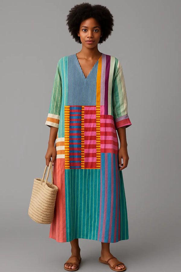 Navy London Jeanine | Handmade Summer Dress