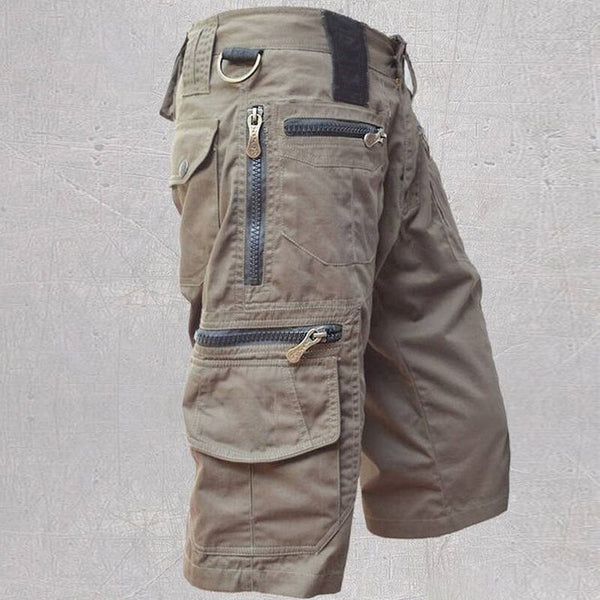 Navy London Jeffrey - Comfortable Cargo Shorts