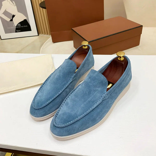 Navy London Karim | Elegant Loafers For Men