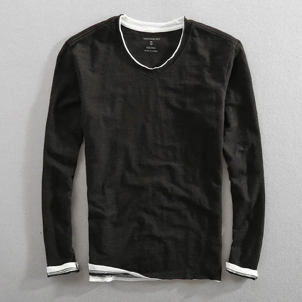 Navy London Kyoto - Long Sleeve Shirt