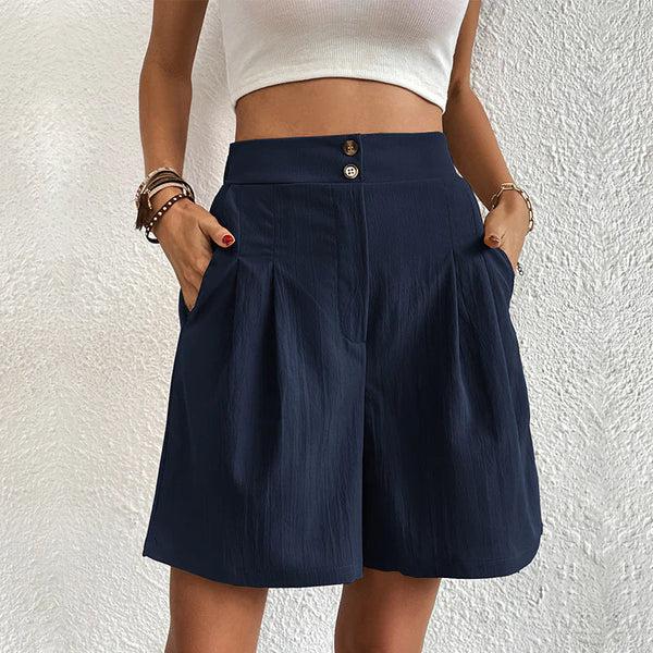 Navy London Mariana - Comfortable Womans's Shorts