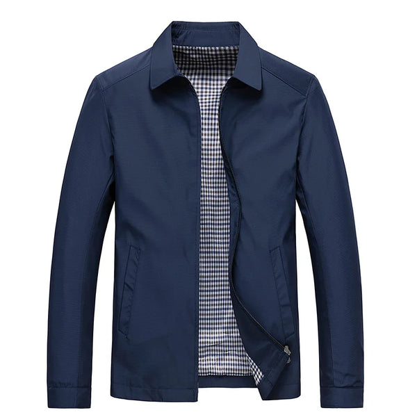 Navy London Martin - Men's Elegant Jacket