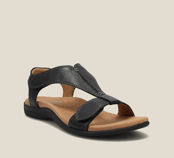 Navy London Rinah - Orthopedic Leather Sandals