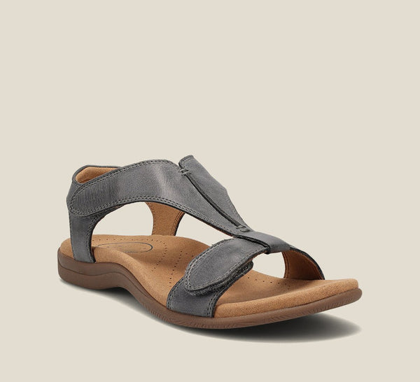 Navy London Rinah - Orthopedic Leather Sandals