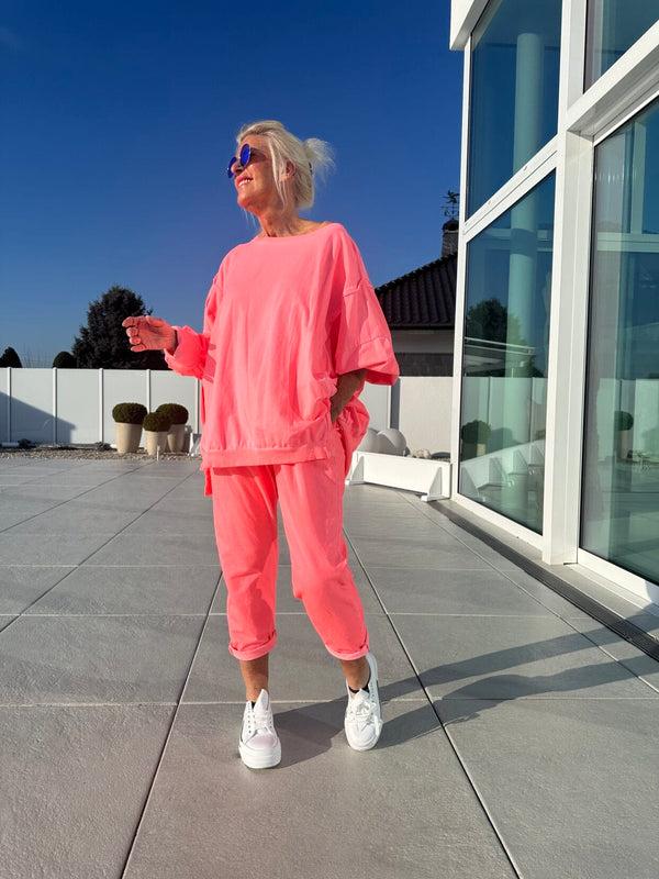 navy london Saar - Relaxed Two-Piece Lounge Set