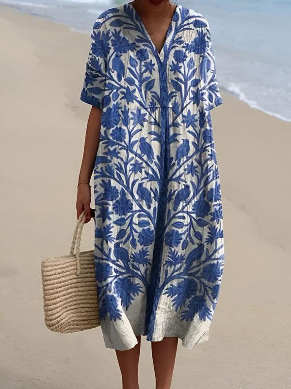 navy london Senna | Handcrafted Summer Dress navy london Senna | Handcrafted Summer Dress