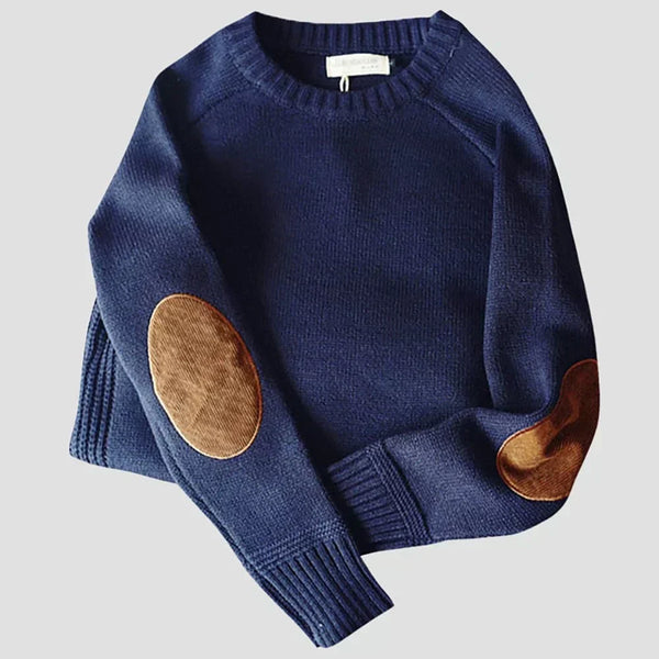 Navy London Tobias - Wool Sweater