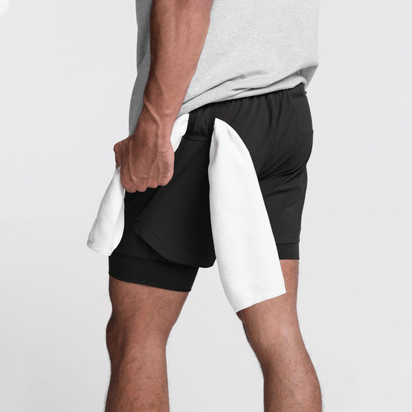 Navy London Vince - Breathable Fitness Shorts