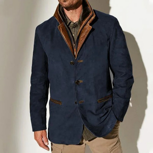 Navy London Wesley - Premium Vintage Jacket