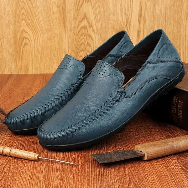 Navy London Zevora - Men Loafers
