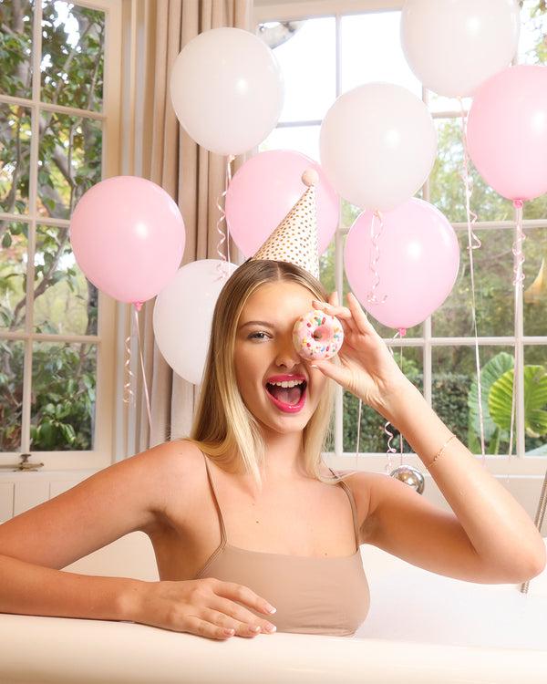 Ncla Beauty Birthday Cake Bath Treats (3 Pc Bath Bomb Set)