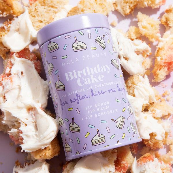 Ncla Beauty Birthday Cake Lip Care Duo + Lip Scrubber