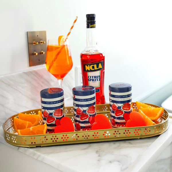 Ncla Beauty Citrus Spritz Lip Care Duo + Lip Scrubber