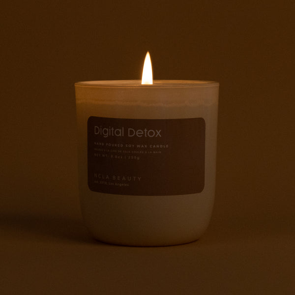 Ncla Beauty Digital Detox (Jasmine Bliss) Soy Wax Candle
