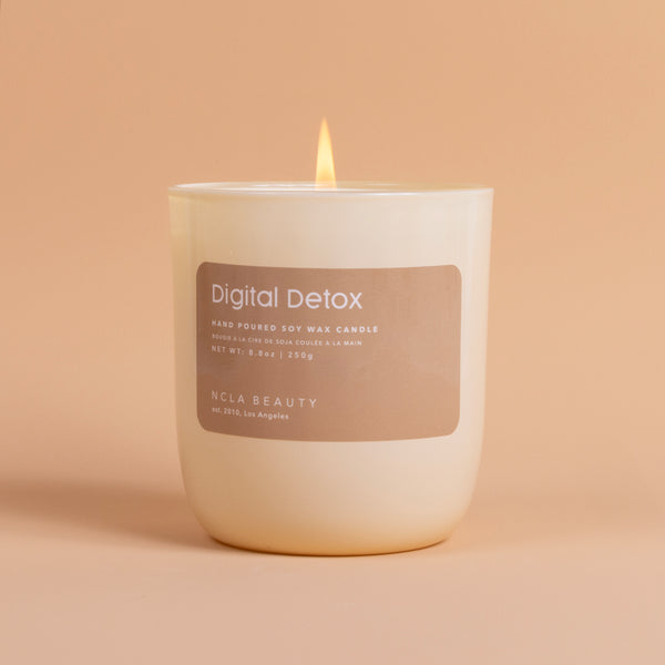 Ncla Beauty Digital Detox (Jasmine Bliss) Soy Wax Candle