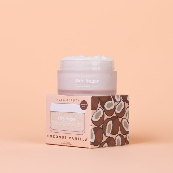 Ncla Beauty Hey Sugar Coconut Vanilla Discovery Size Body Scrub