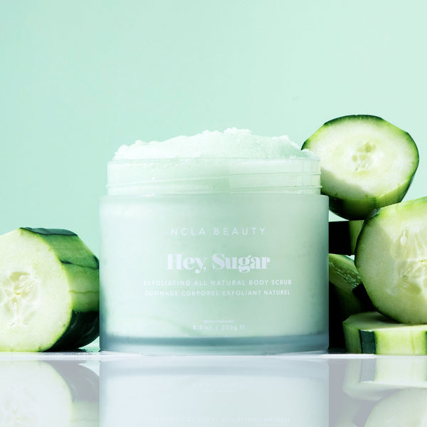 ncla beauty Hey Sugar Cucumber Body Scrub