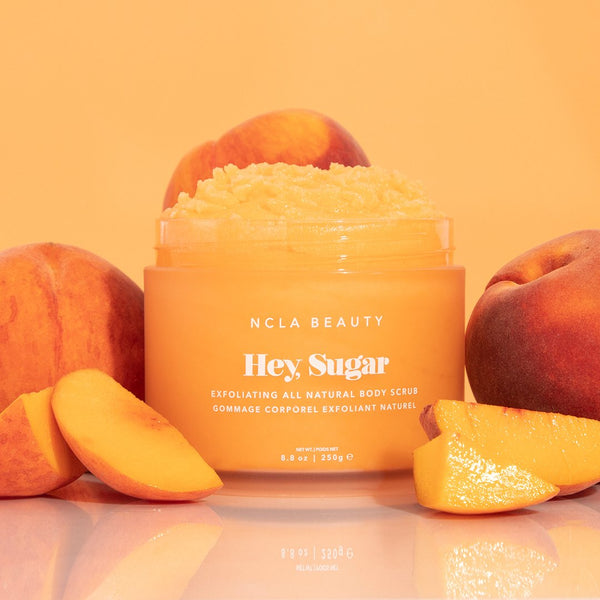 ncla beauty Hey Sugar Peach Body Scrub