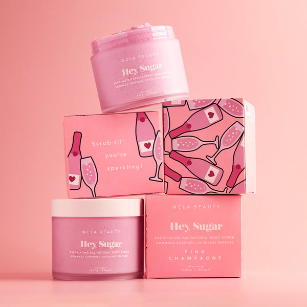 Ncla Beauty Hey Sugar Pink Champagne Body Scrub