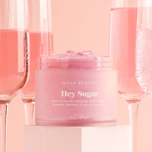 ncla beauty Hey Sugar Pink Champagne Body Scrub