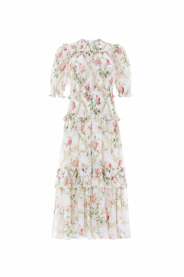 Needle & Thread Colette's Rose Emilia Georgette Ballerina Dress