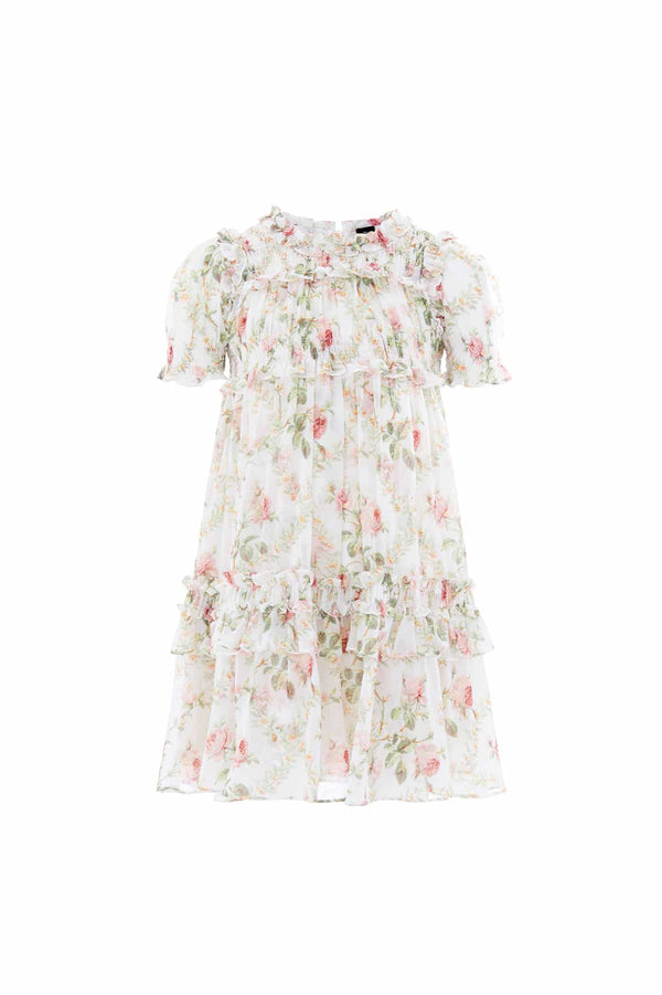 Needle & Thread Colette's Rose Emilia Georgette Kids Dress
