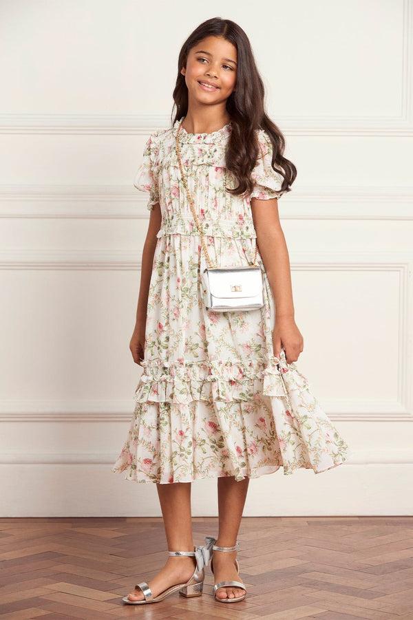 Needle & Thread Colette's Rose Emilia Georgette Kids Dress