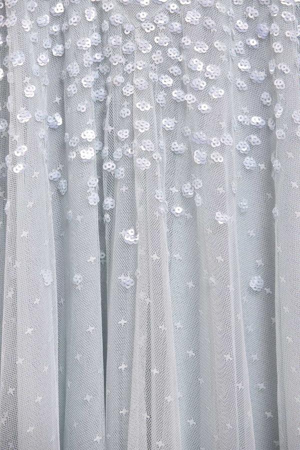 Needle & Thread Dappled Sequin Off-Shoulder Ballerina Dress