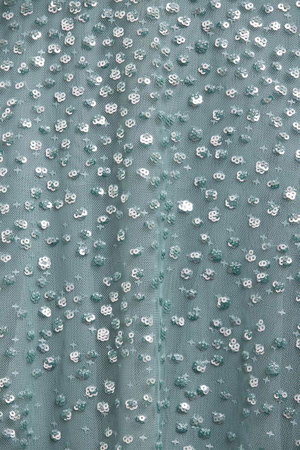 Needle & Thread Dappled Sequin One-Shoulder Ballerina Dress