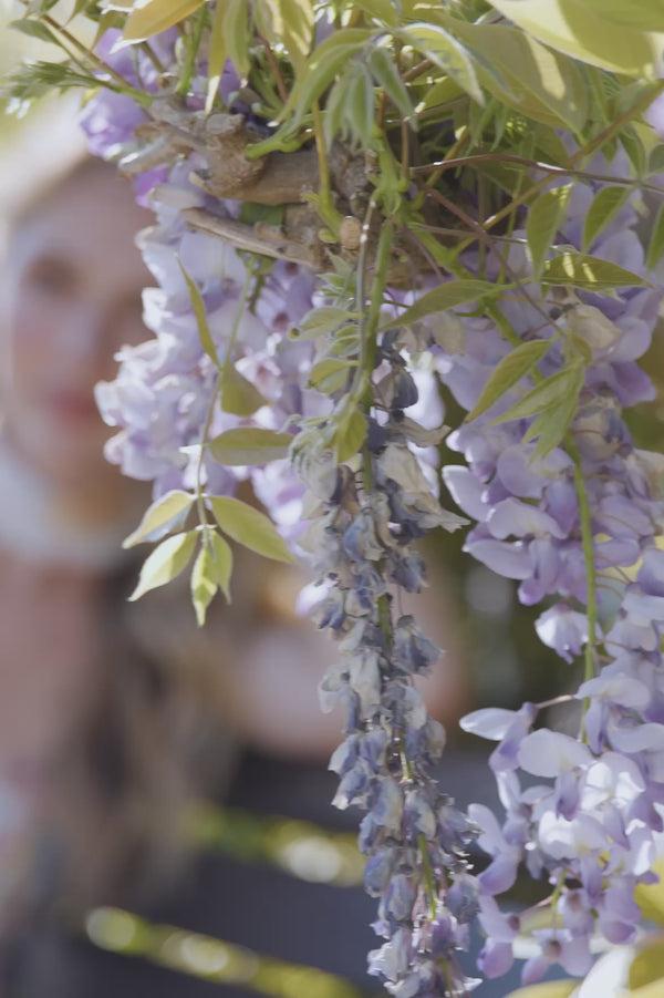 Needle & Thread Mariannes Floral Chiffon Strapless Ankle Gown