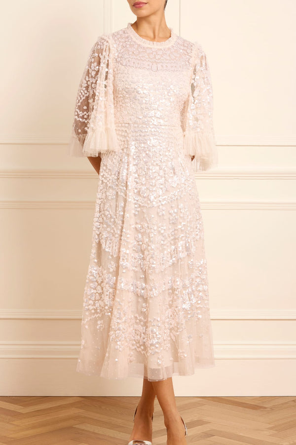 needle & thread Anais Sequin Ballerina Dress