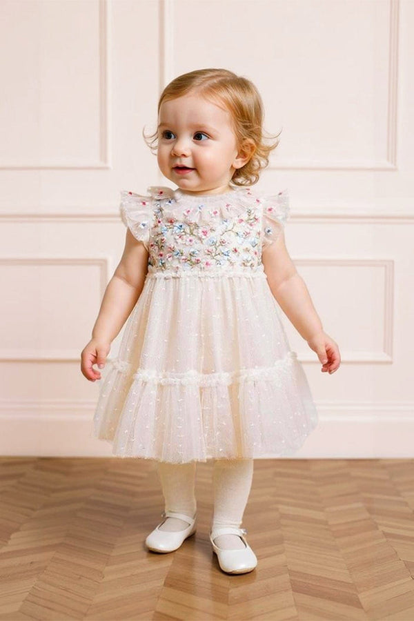 needle & thread Antoinettes Floral Bodice Baby Dress