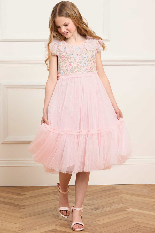 Needle & Thread Antoinettes Floral Bodice Kids Dress