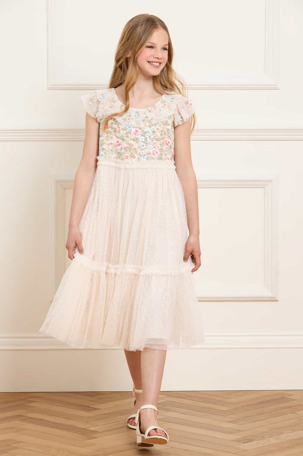 needle & thread Antoinettes Floral Bodice Kids Dress