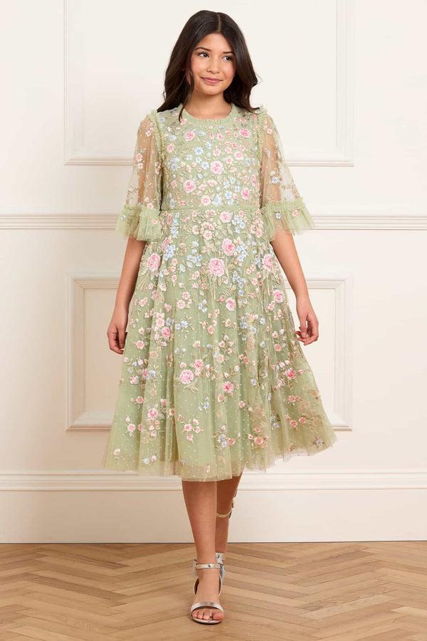 Needle & Thread Antoinettes Floral Kids Dress