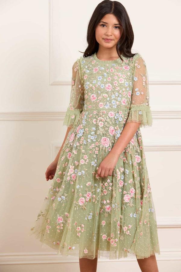 needle & thread Antoinettes Floral Kids Dress