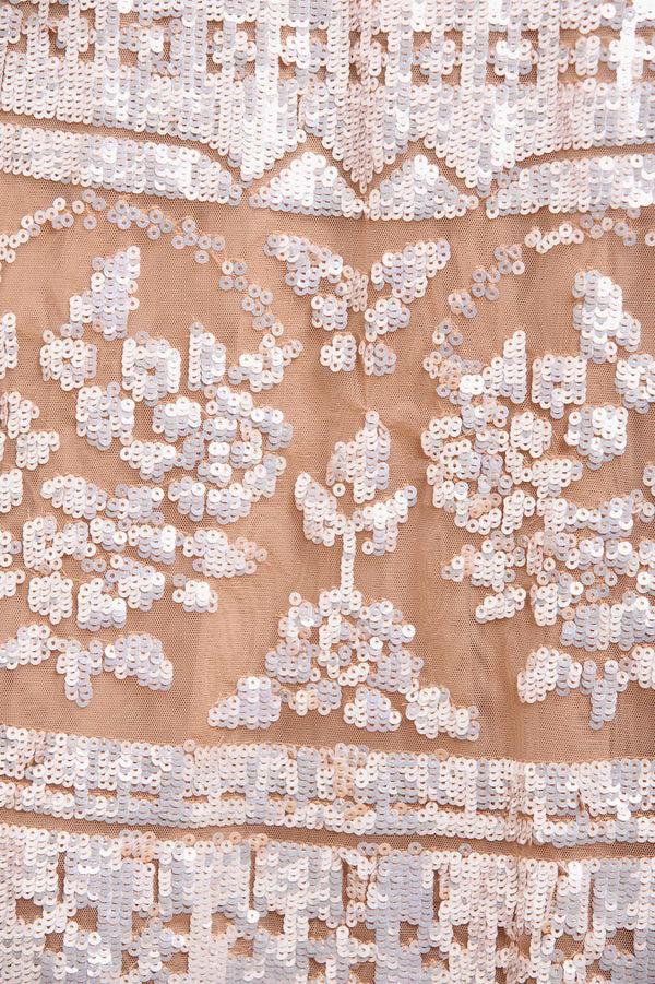 Needle & Thread Aurora Scoop Neck Ballerina Dress