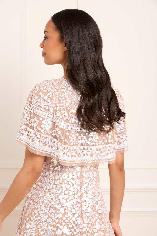 Needle & Thread Aurora Short Cape