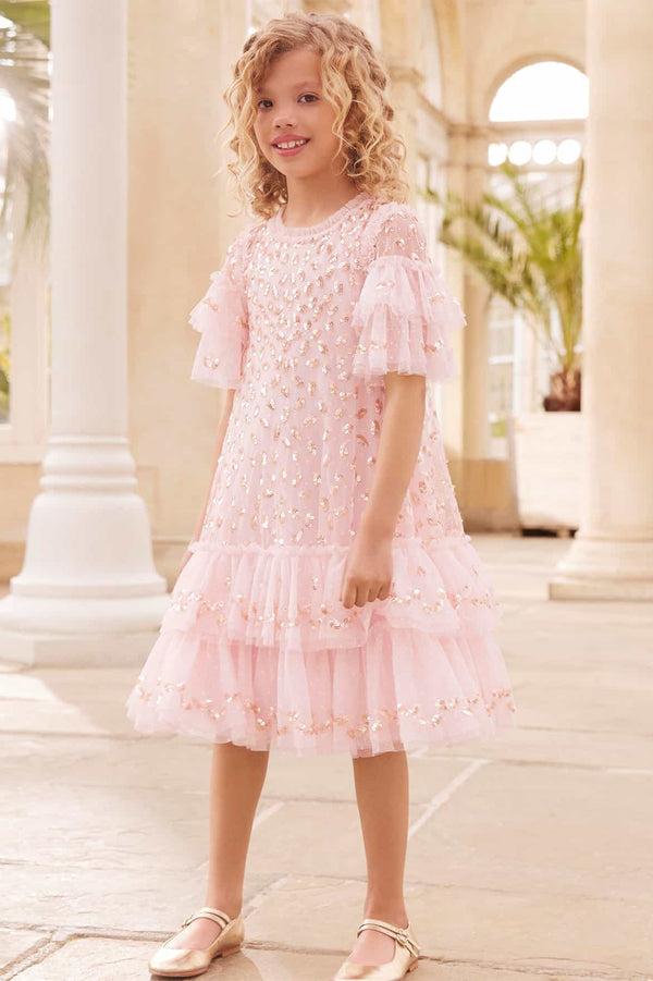 needle & thread Autumn Leaves Kids Dress